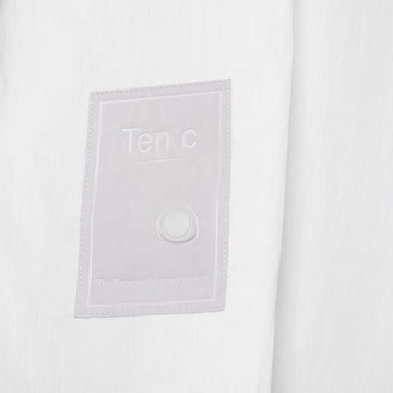 Ten C Camicia Manica Corta Shirt White Snow - Parasol Store