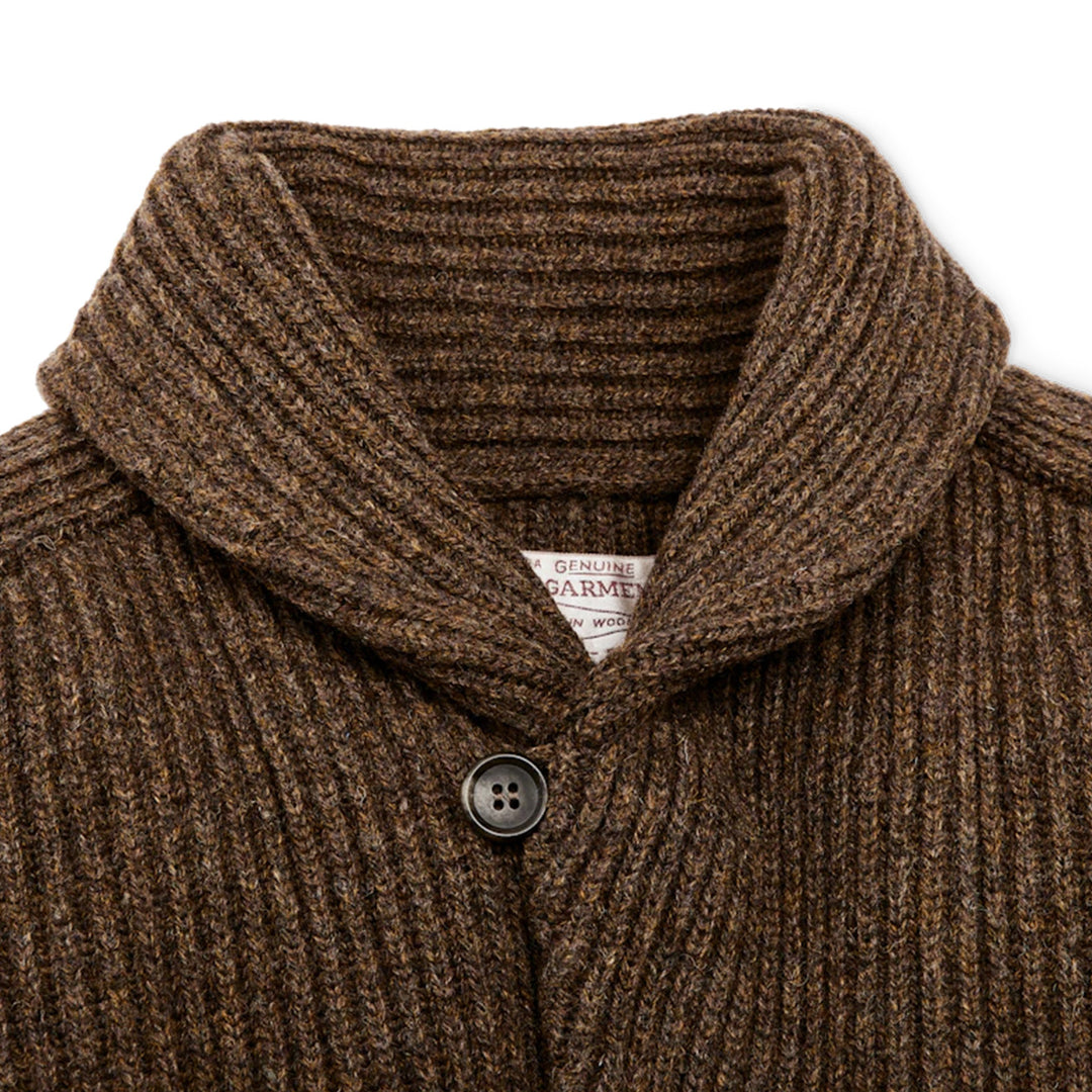Bristol Tweed Knit 潜り込み Cardigan