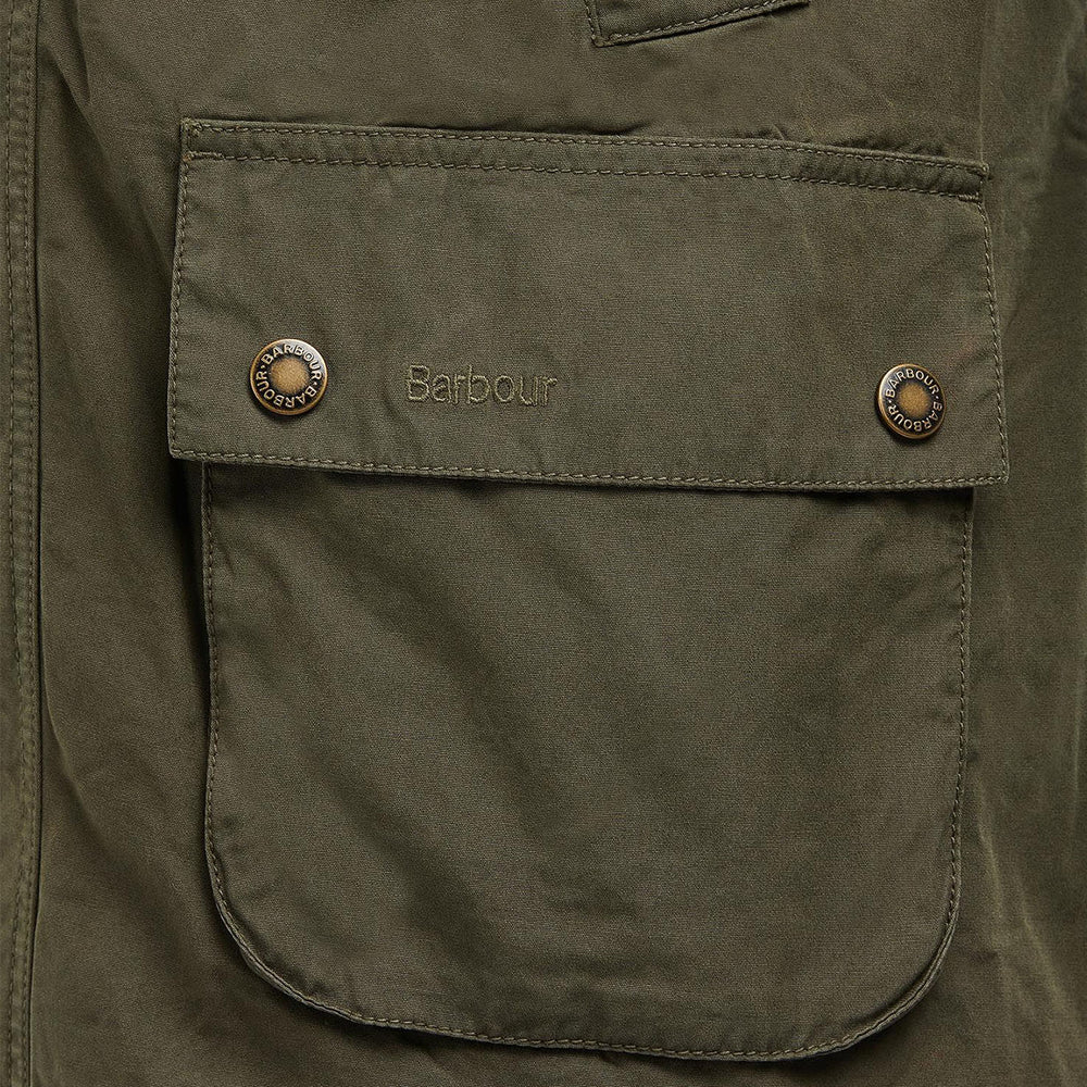 Barbour Ashby Casual Jacket Bleached Olive - Parasol Store