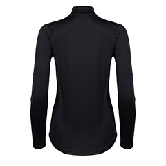 Paramo Womens Cambia Zip Neck Top Black Paramo