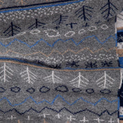 Paul Smith Doodle Fairisle Scarf Slate - Parasol Store