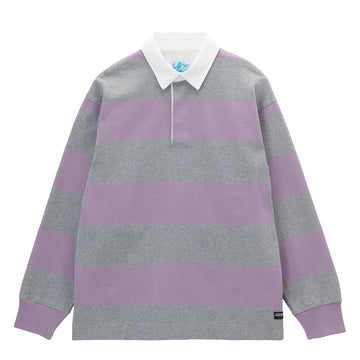 Gramicci Langdon Rugby Shirt L/S Heather / Purple
