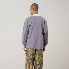Gramicci Langdon Rugby Shirt L/S Heather / Purple