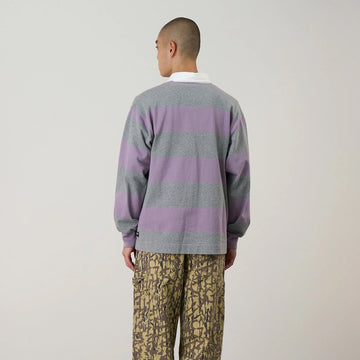 Gramicci Langdon Rugby Shirt L/S Heather / Purple