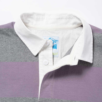 Gramicci Langdon Rugby Shirt L/S Heather / Purple