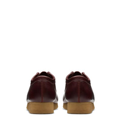 Clarks Originals Wallabee Deep Red Leather - Parasol Store