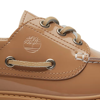 Timberland Womens Stone Street Platform Boat Shoe Beige - Parasol Store