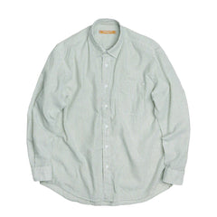 Frizmworks OG Stripe Seersucker Shirt Green - Parasol Store