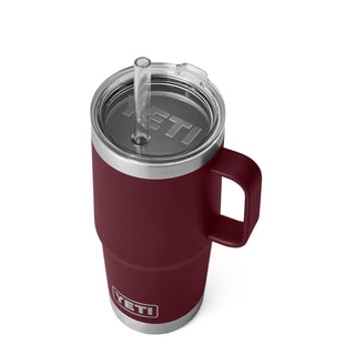 YETI Rambler 25oz Straw Mug Wild Vine Red - Parasol Store