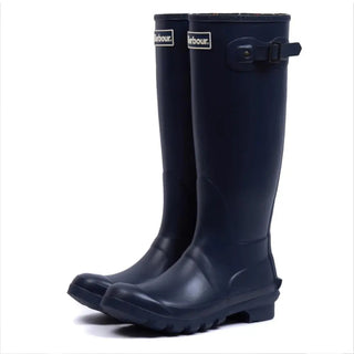 Barbour Womens Bede Wellingtons Navy - Parasol Store