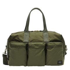 Porter-Yoshida and Co Force 2 Way Duffle Bag Olive Drab - Parasol Store