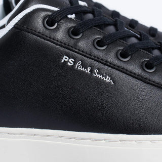 Paul Smith Leather Rex Trainers Black - Parasol Store