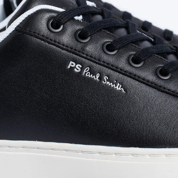 Paul Smith Leather Rex Trainers Black - Parasol Store