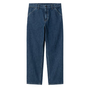 Carhartt WIP Single Knee Pant Blue Stone Washed - Parasol Store