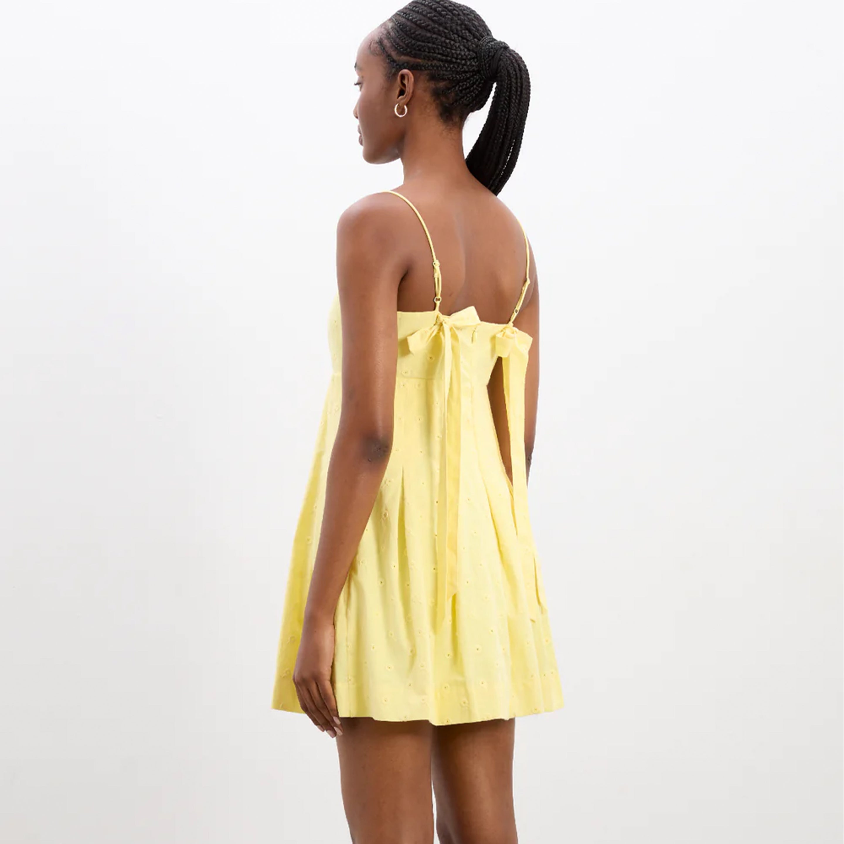 Damson Madder Iris Mini Dress Butter Broderie