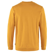 Fjallraven 1960 Logo Badge Sweater Mustard Yellow - Parasol Store