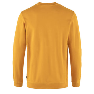 Fjallraven 1960 Logo Badge Sweater Mustard Yellow - Parasol Store