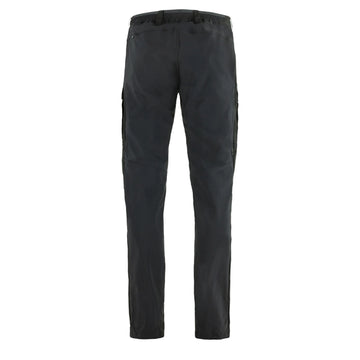 Fjallraven Abisko Hybrid Trail Trousers Regular Black - Parasol Store
