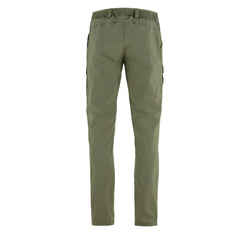 Fjallraven Abisko Hybrid Trail Trousers Regular Laurel Green - Parasol Store