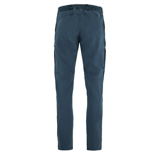 Fjallraven Abisko Hybrid Trail Trousers Regular Navy - Parasol Store