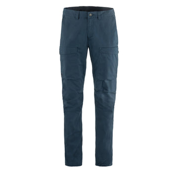 Fjallraven Abisko Hybrid Trail Trousers Short Navy - Parasol Store