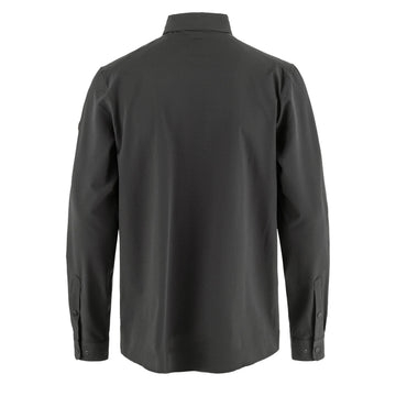 Fjallraven Abisko Trekking Shirt Dark Grey - Parasol Store