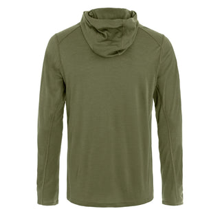 Fjallraven Abisko Wool Sun-hoodie Laurel Green - Parasol Store