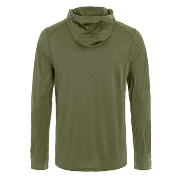 Fjallraven Abisko Wool Sun-hoodie Laurel Green - Parasol Store