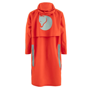 Fjallraven Hoja Rain Fox Poncho Flame Orange - Parasol Store