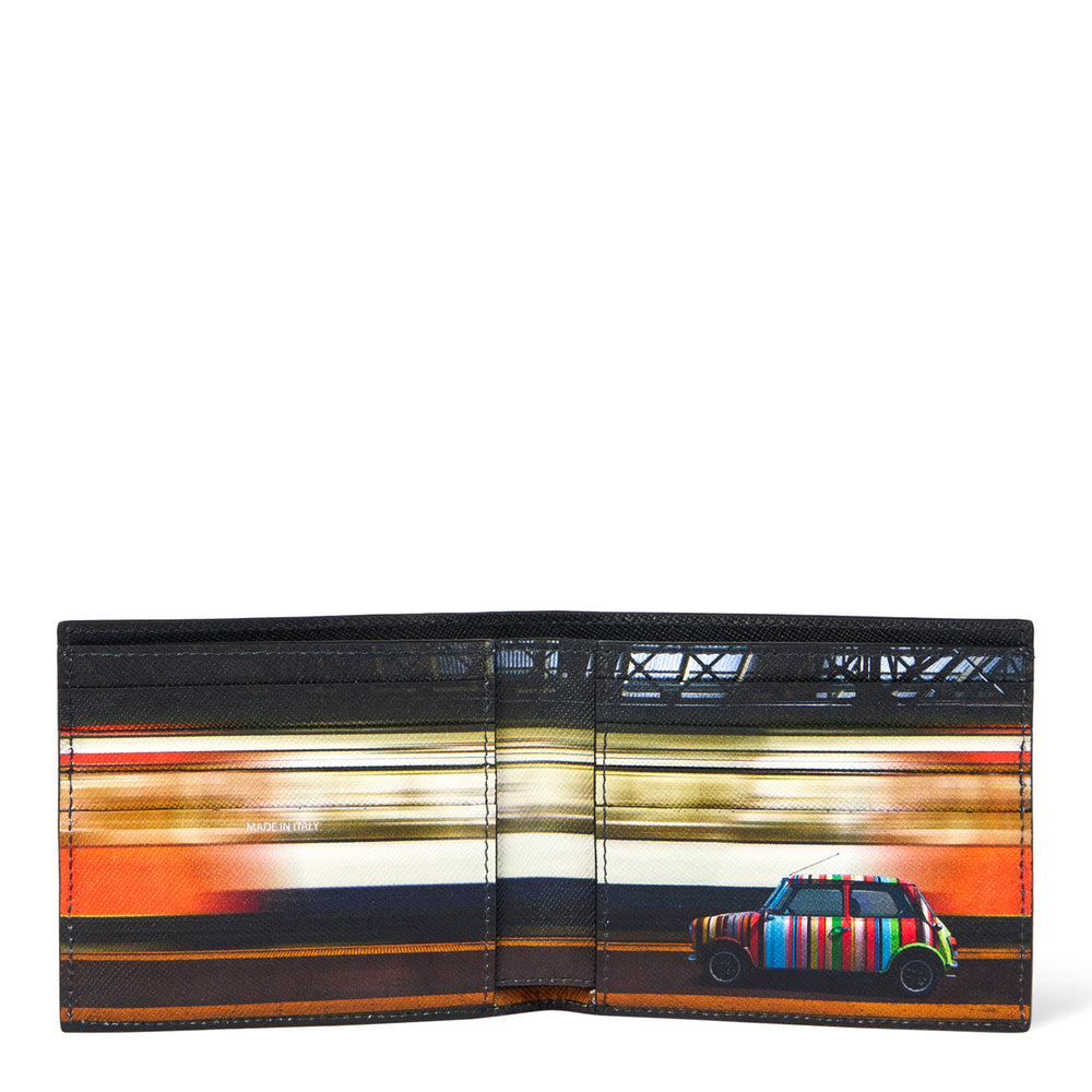 Paul Smith Commuter Mini Billfold Wallet Black - Parasol Store