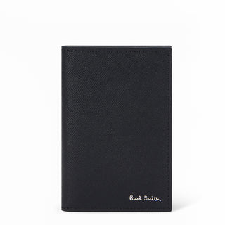 Paul Smith Commuter Mini Credit Card Wallet Black - Parasol Store