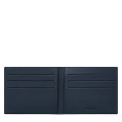 Paul Smith Leather Compact Billfold Wallet Navy - Parasol Store