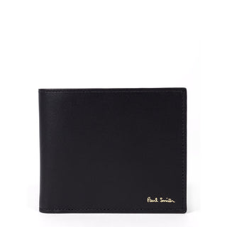 Paul Smith Signature Stripe Billfold Wallet Black - Parasol Store