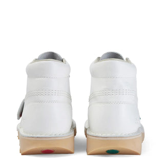 Kickers Womens Kick Hi White Leather Kickers