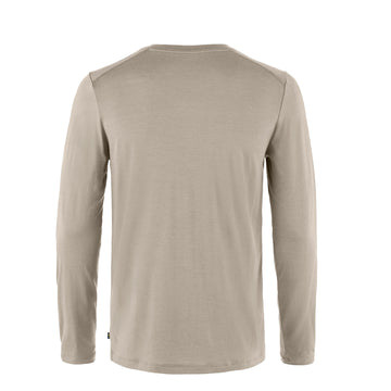 Fjallraven Abisko Wool LS T-Shirt Classic Light Fossil
