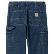Carhartt WIP Single Knee Pant Blue Stone Washed - Parasol Store