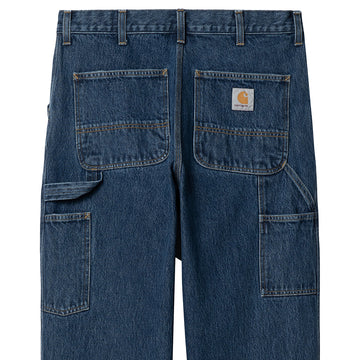 Carhartt WIP Single Knee Pant Blue Stone Washed - Parasol Store