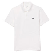 Lacoste Regular Fit Cotton Polo Shirt White - Parasol Store