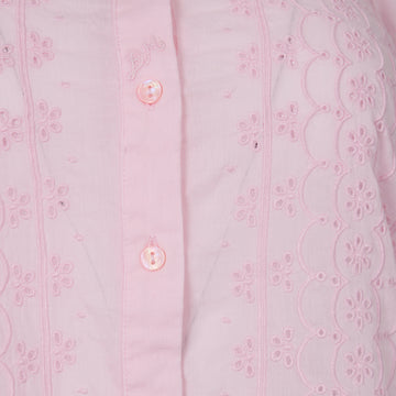 Damson Madder Prim Blouse Pink - Parasol Store