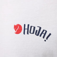Fjallraven Hoja T-shirt White - Parasol Store