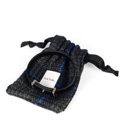 Paul Smith Buckle Leather Bracelet Black - Parasol Store