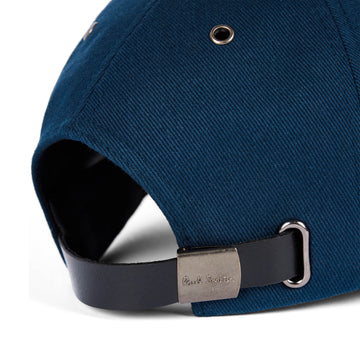 Paul Smith Signature Stripe Trim Baseball Cap Navy - Parasol Store