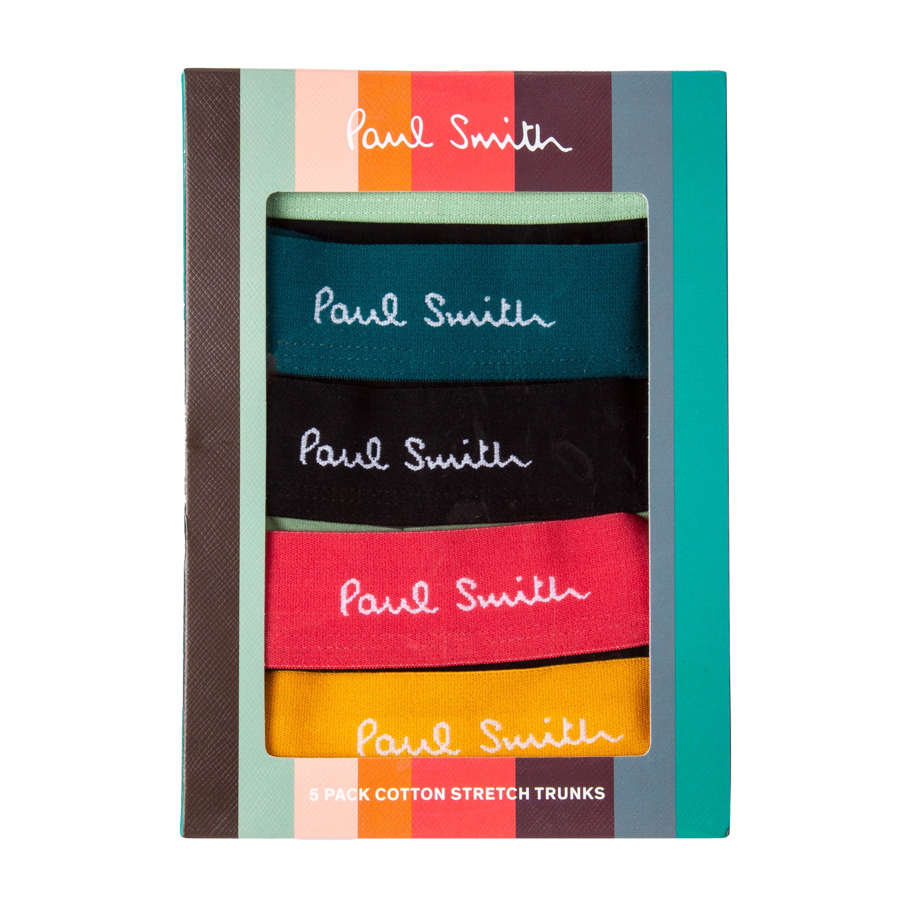 Paul Smith Trunk 5 Pack Stripe Mix Multicolour - Parasol Store