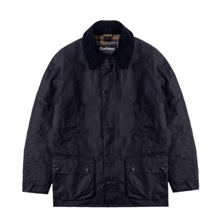 Barbour Ashby Waxed Jacket Navy - Parasol Store