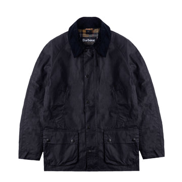 Barbour Ashby Waxed Jacket Navy - Parasol Store