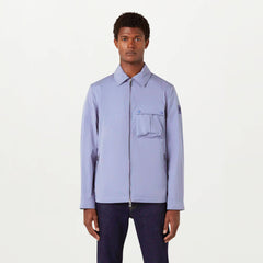 Belstaff Drome Overshirt Pale Heather - Parasol Store