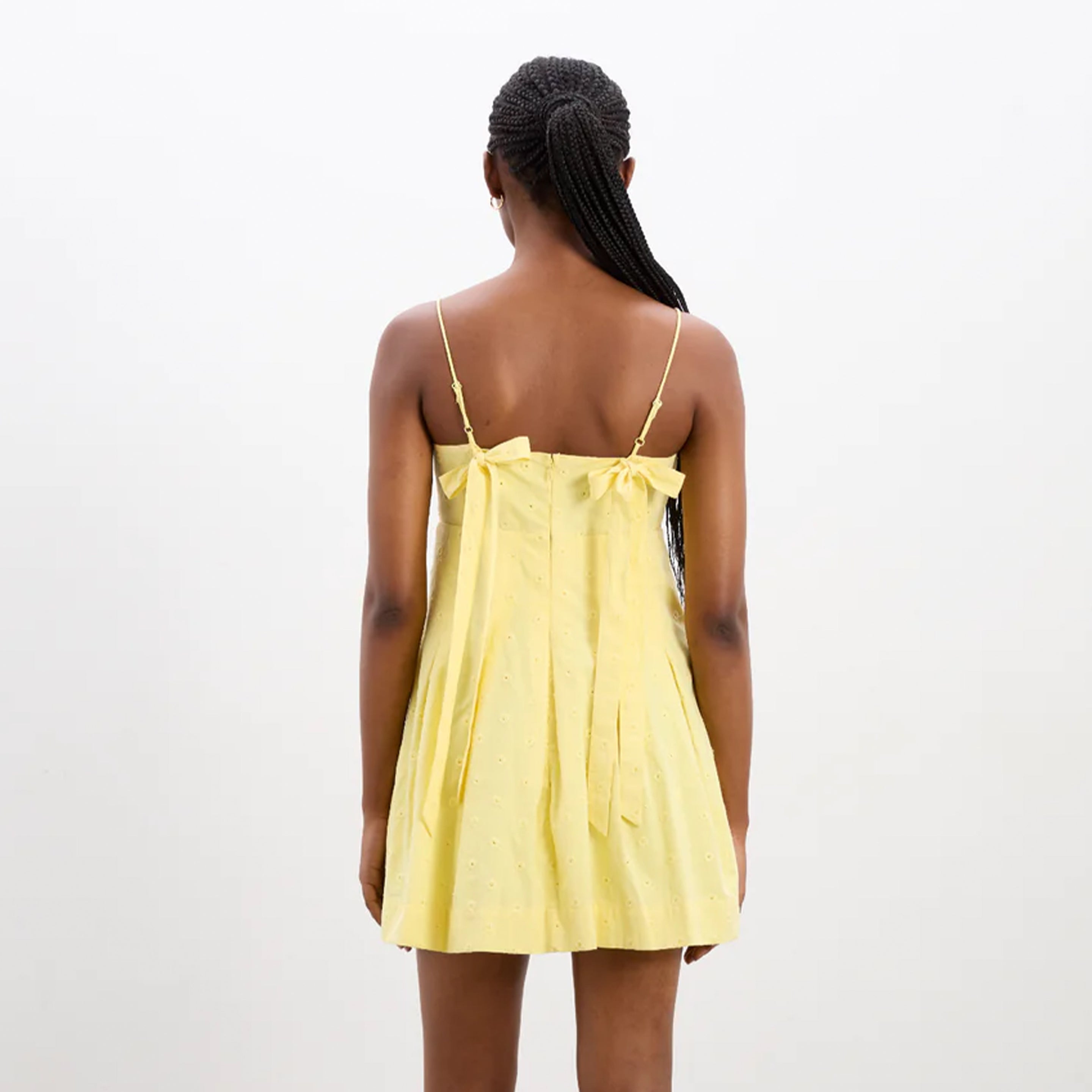 Damson Madder Iris Mini Dress Butter Broderie