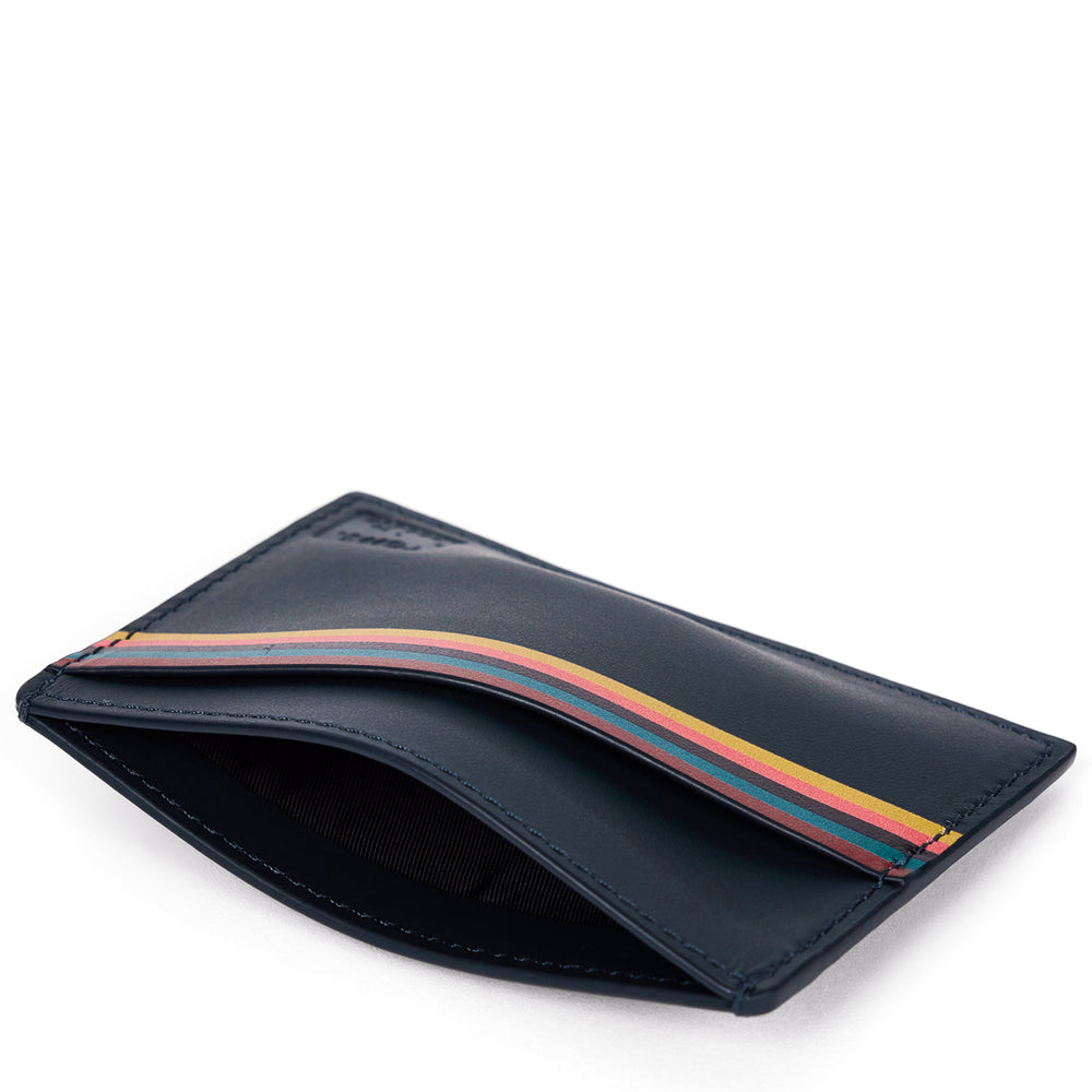 Paul Smith Wallet Card Holder Navy - Parasol Store