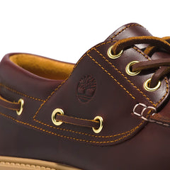 Timberland Womens Stone Street Platform Boat Shoe Rootbeer - Parasol Store