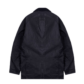 Barbour Ashby Waxed Jacket Navy - Parasol Store
